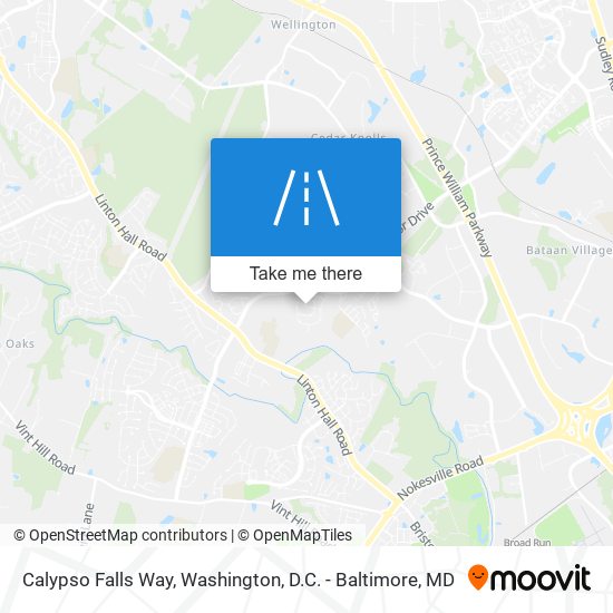 Mapa de Calypso Falls Way