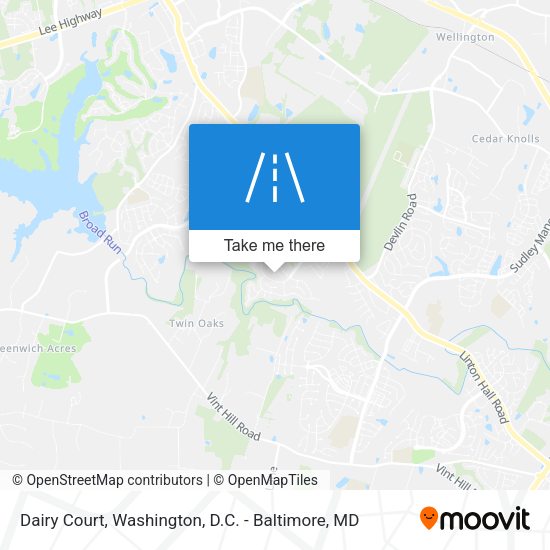 Dairy Court map