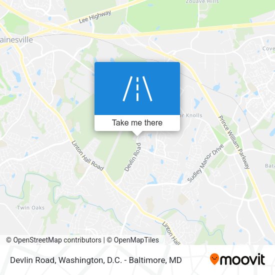 Devlin Road map