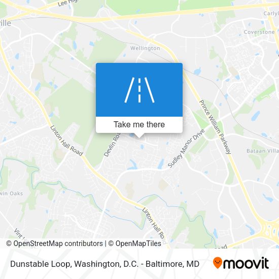 Mapa de Dunstable Loop