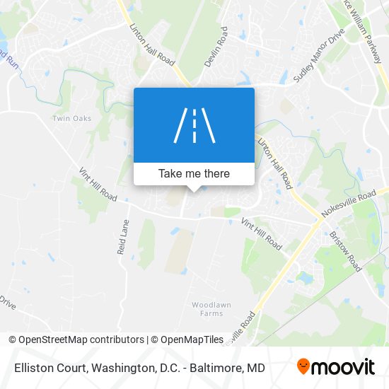 Elliston Court map