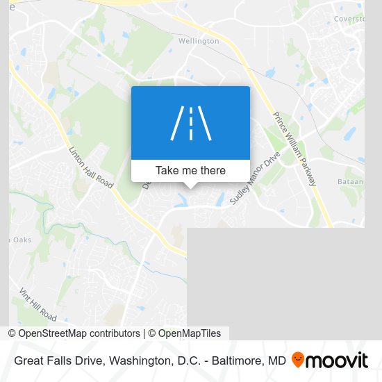 Great Falls Drive map