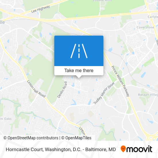 Horncastle Court map