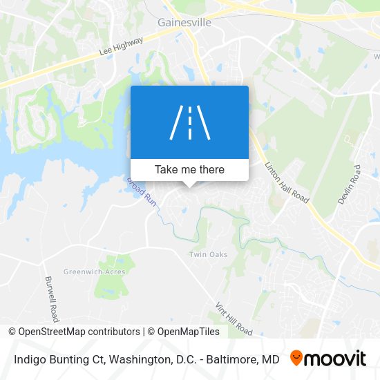 Indigo Bunting Ct map