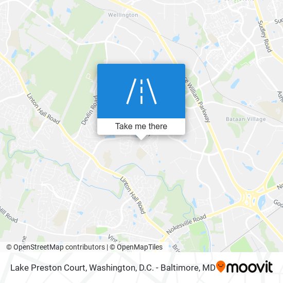 Lake Preston Court map