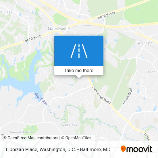 Lippizan Place map