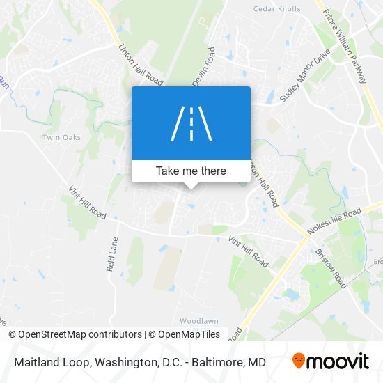 Mapa de Maitland Loop