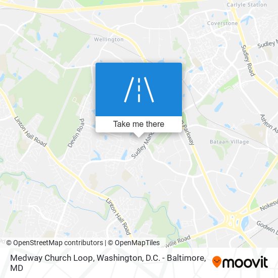 Mapa de Medway Church Loop