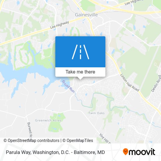 Mapa de Parula Way