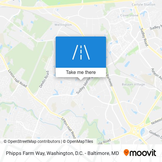 Phipps Farm Way map