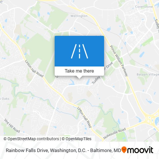 Mapa de Rainbow Falls Drive