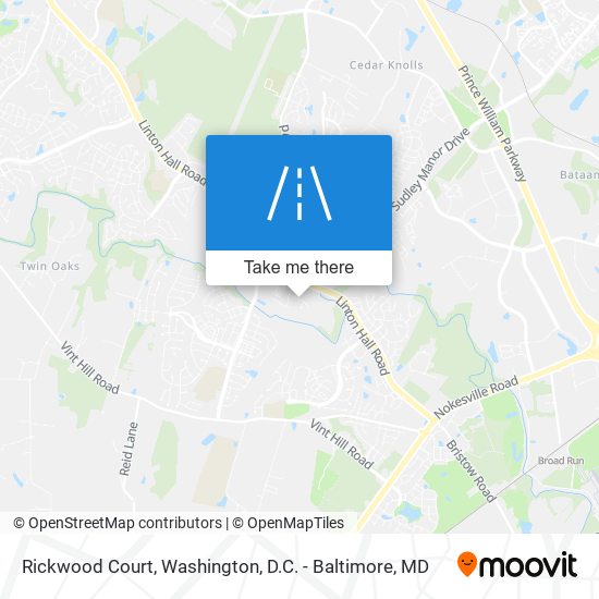 Rickwood Court map