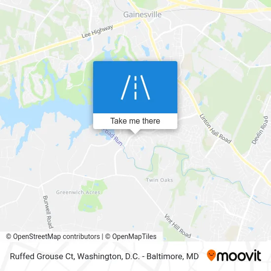 Ruffed Grouse Ct map