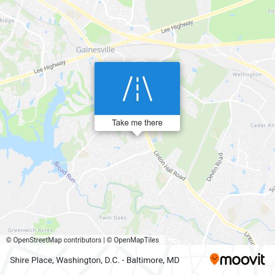 Shire Place map