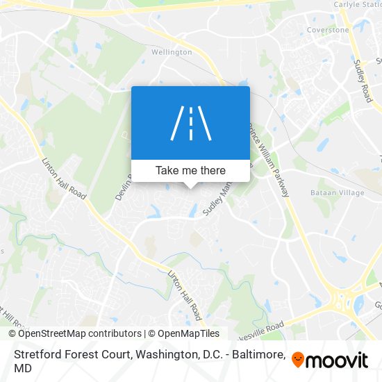 Stretford Forest Court map