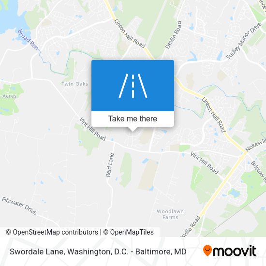 Swordale Lane map