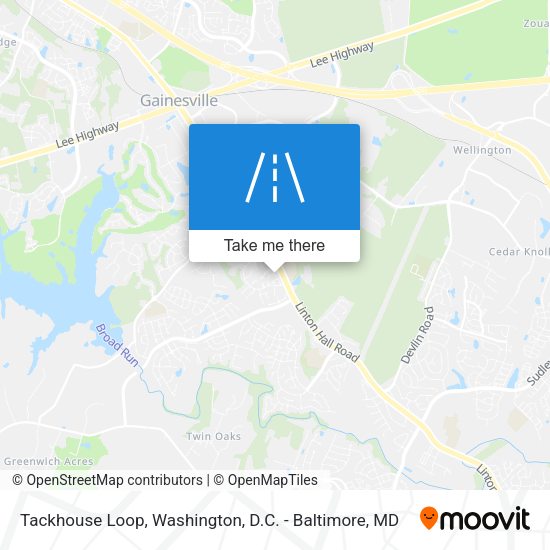 Tackhouse Loop map