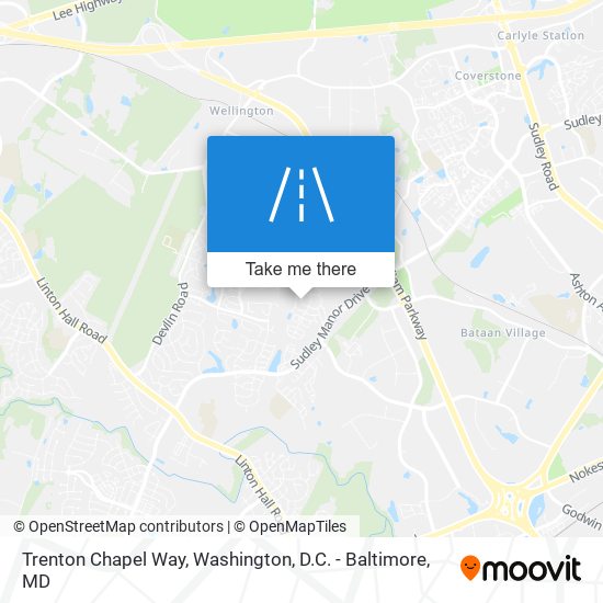 Mapa de Trenton Chapel Way