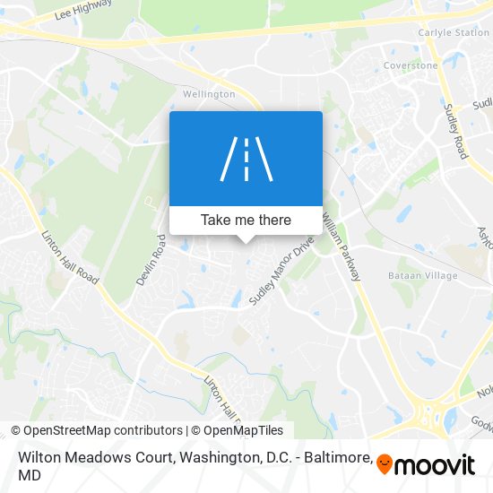 Wilton Meadows Court map