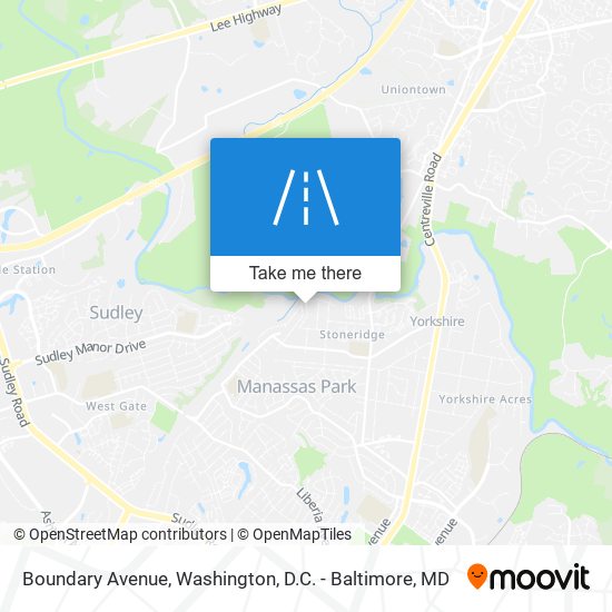 Boundary Avenue map