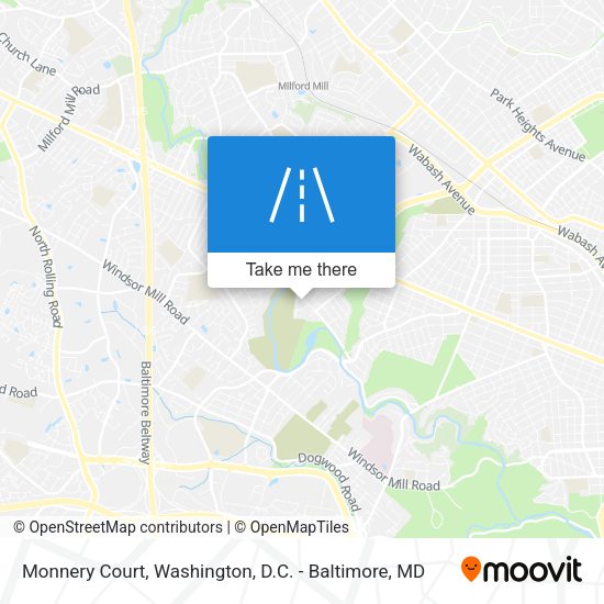 Monnery Court map