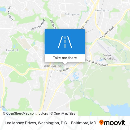 Lee Masey Drives map