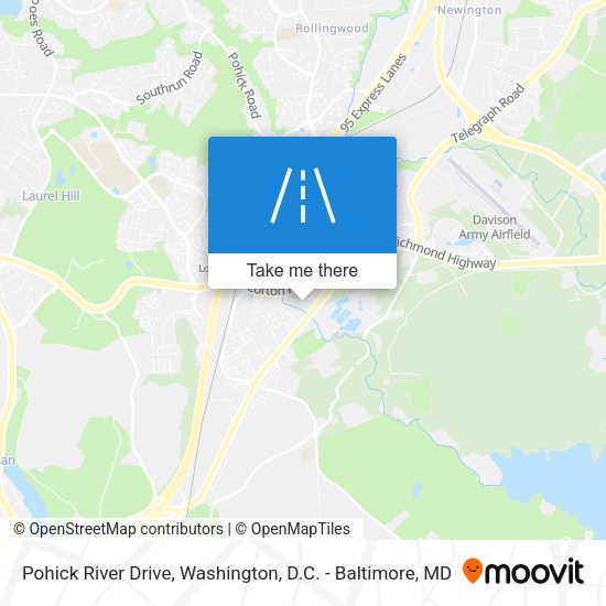 Pohick River Drive map