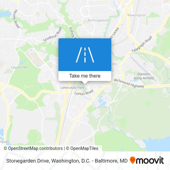Stonegarden Drive map