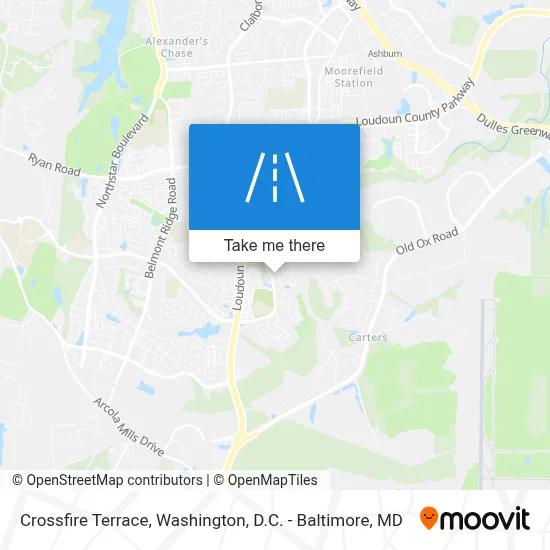 Crossfire Terrace map