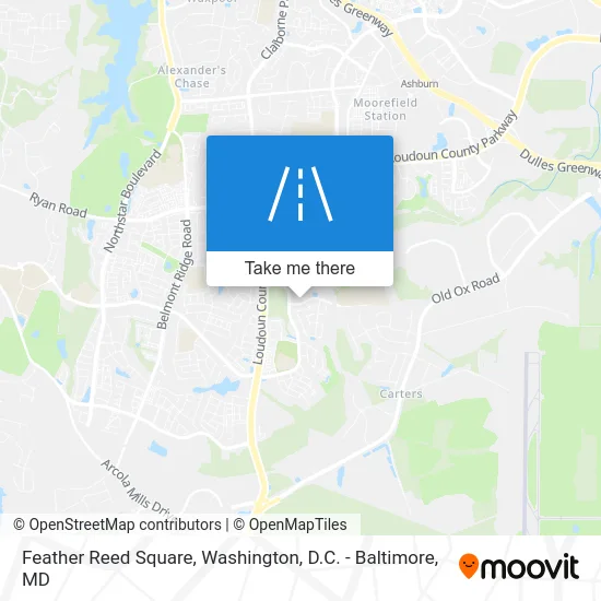 Feather Reed Square map