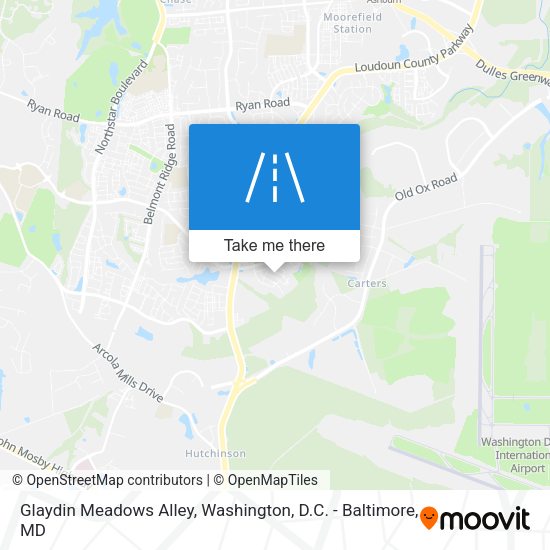 Mapa de Glaydin Meadows Alley