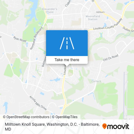 Mapa de Milltown Knoll Square