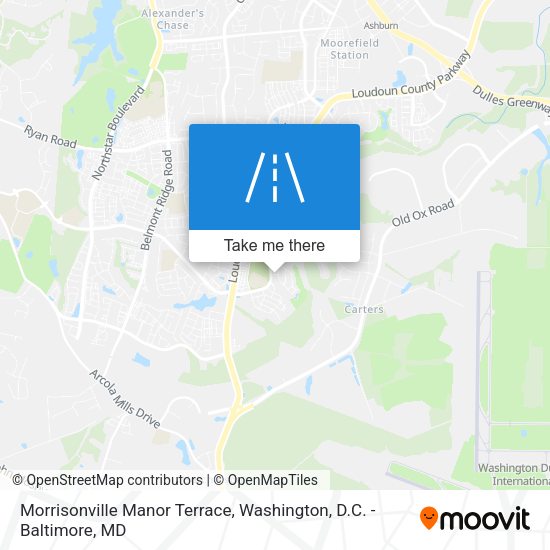 Morrisonville Manor Terrace map