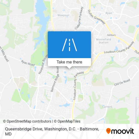 Queensbridge Drive map