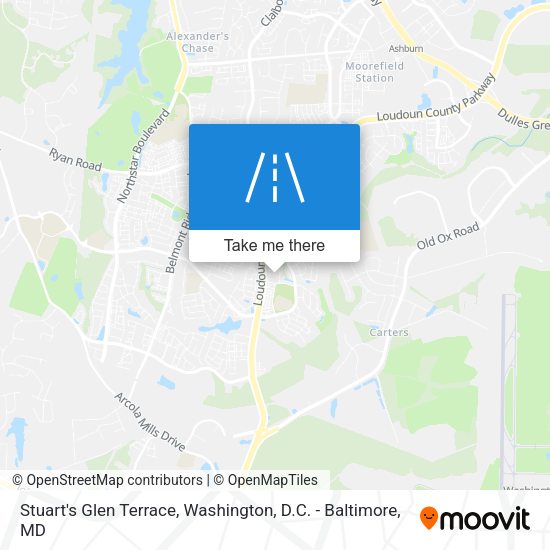 Mapa de Stuart's Glen Terrace