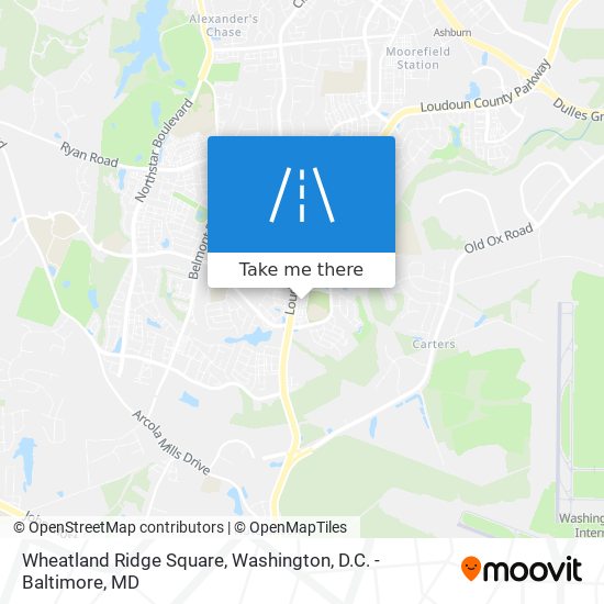 Wheatland Ridge Square map