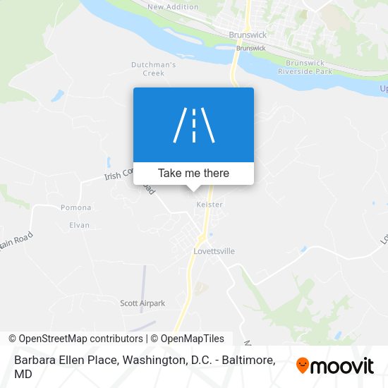 Mapa de Barbara Ellen Place