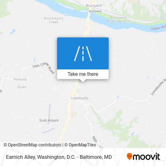 Eamich Alley map