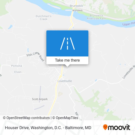 Mapa de Houser Drive