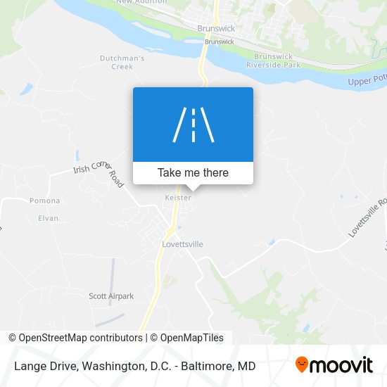 Lange Drive map