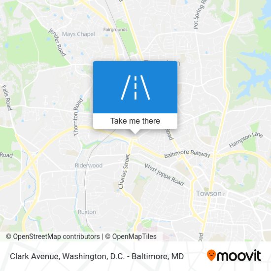 Clark Avenue map