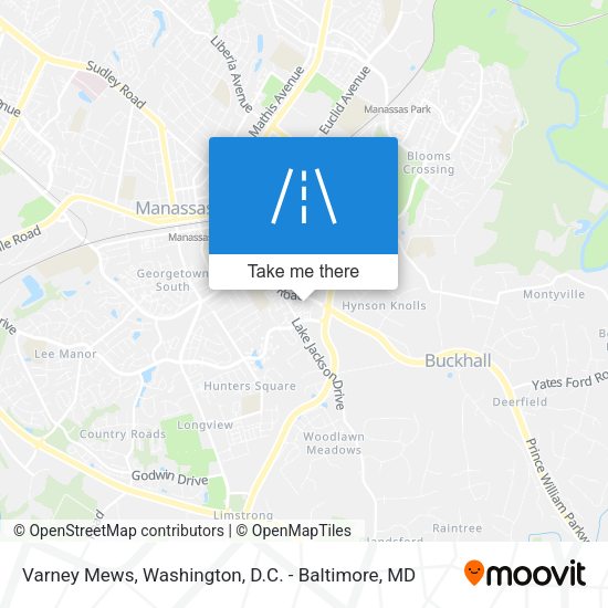 Varney Mews map