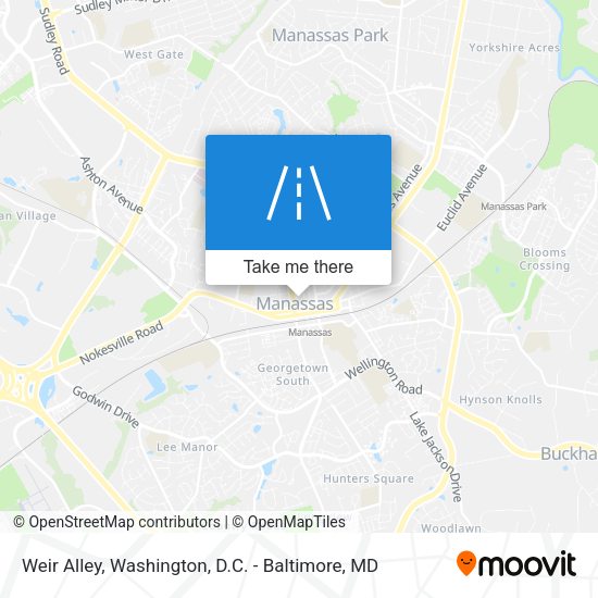 Mapa de Weir Alley