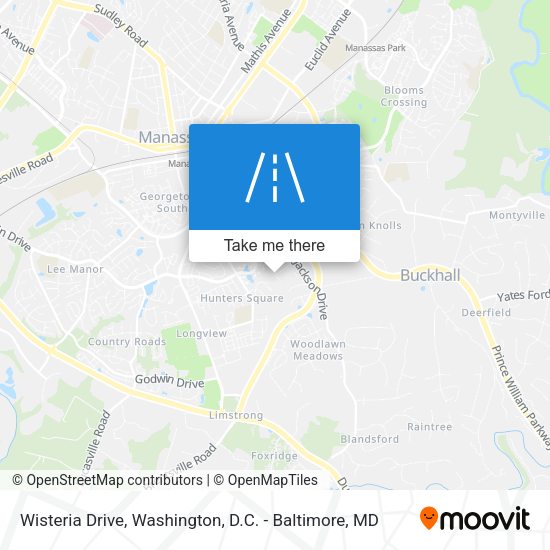 Wisteria Drive map