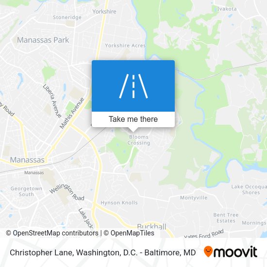 Mapa de Christopher Lane