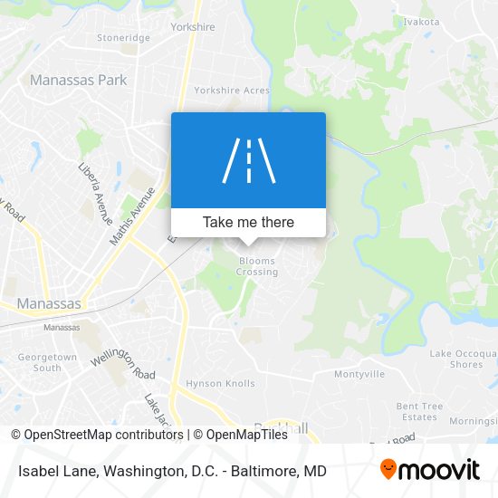 Mapa de Isabel Lane