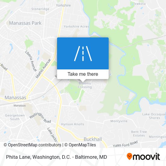 Phita Lane map