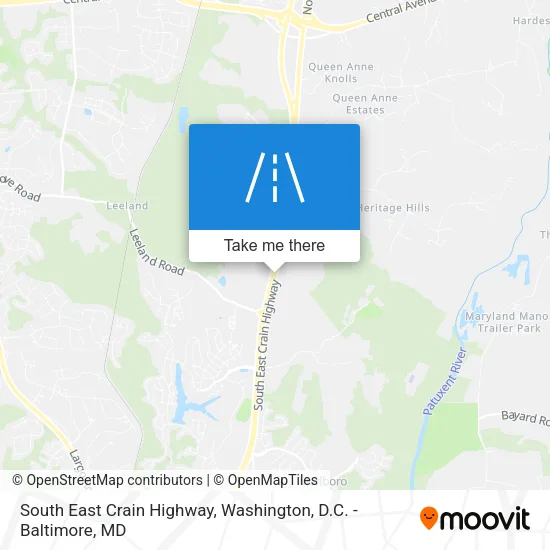 Mapa de South East Crain Highway