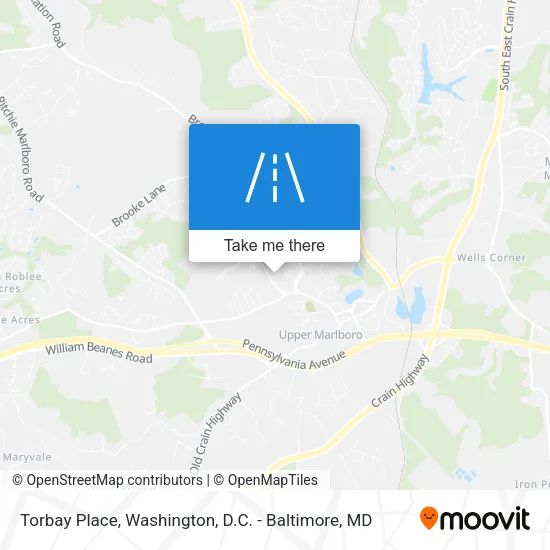 Torbay Place map
