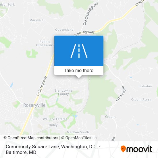 Mapa de Community Square Lane